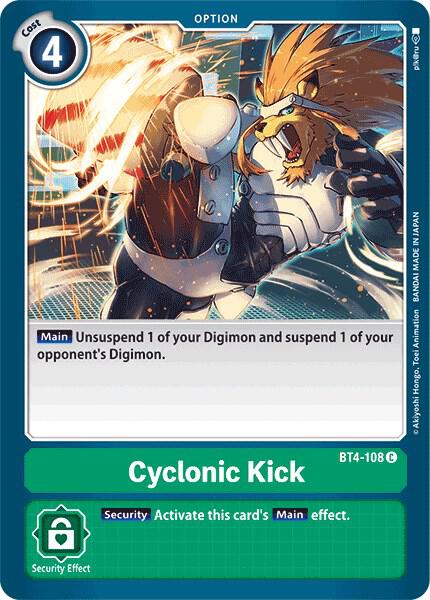 Cyclonic Kick (BT4-108 C) (BT-04)