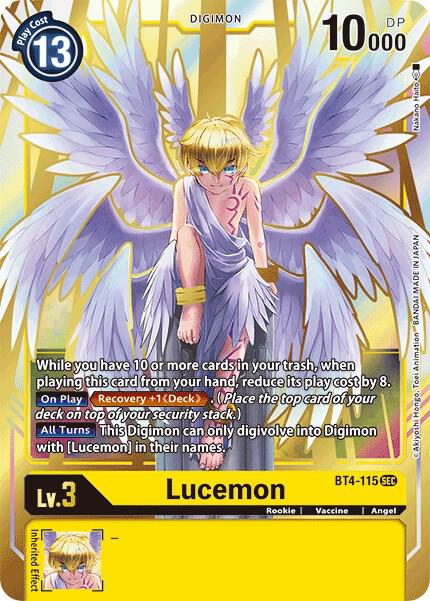 Lucemon (BT4-115 SEC) (BT-04)