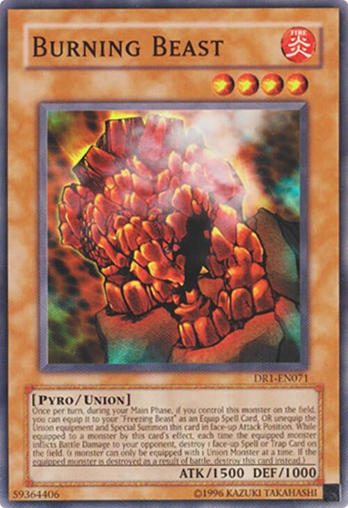 Burning Beast (DR1-EN071) (DR1)