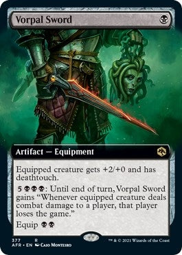 Vorpal Sword (Extended Art) (377) (AFR)