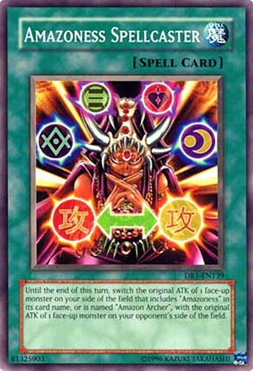 Amazoness Spellcaster (DR1-EN139) (DR1)