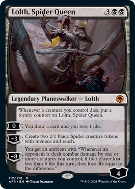 Lolth, Spider Queen (112) (AFR)