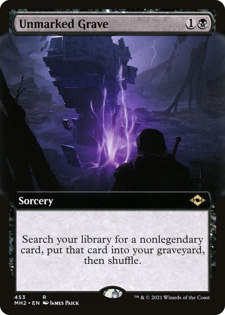 Unmarked Grave (Extended Art) (453) (MH2)