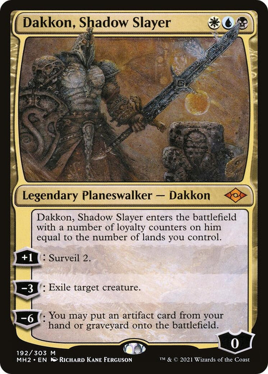 Image for Dakkon, Shadow Slayer (192) (MH2) - Magic: The Gathering