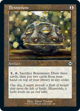Brainstone (Retro Frame) (Foil Etched) (426) (MH2)