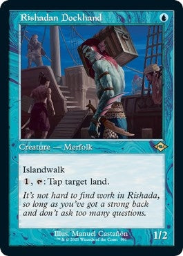 Rishadan Dockhand (Retro Frame) (Foil Etched) (391) (MH2)