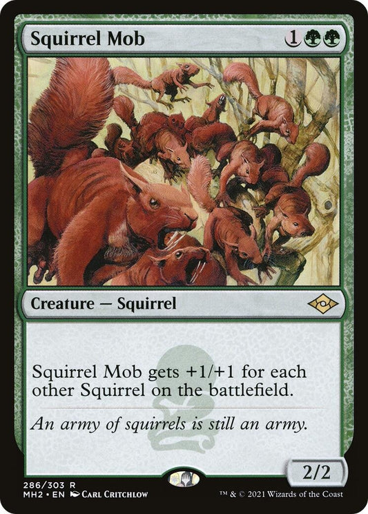 Image for Squirrel Mob (286) (MH2) - Magic: The Gathering