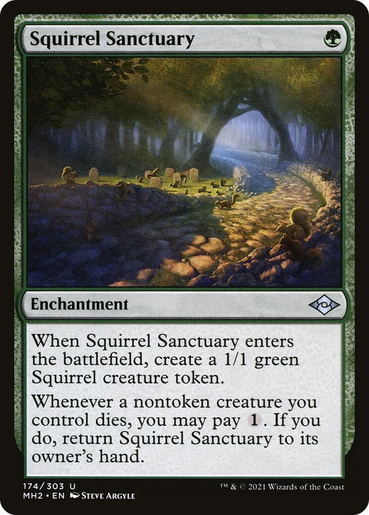Image for Squirrel Sanctuary (174) (MH2) - Magic: The Gathering