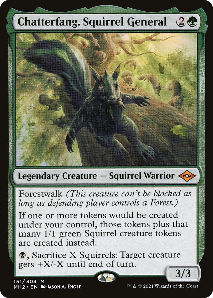 Chatterfang, Squirrel General (151) (MH2)