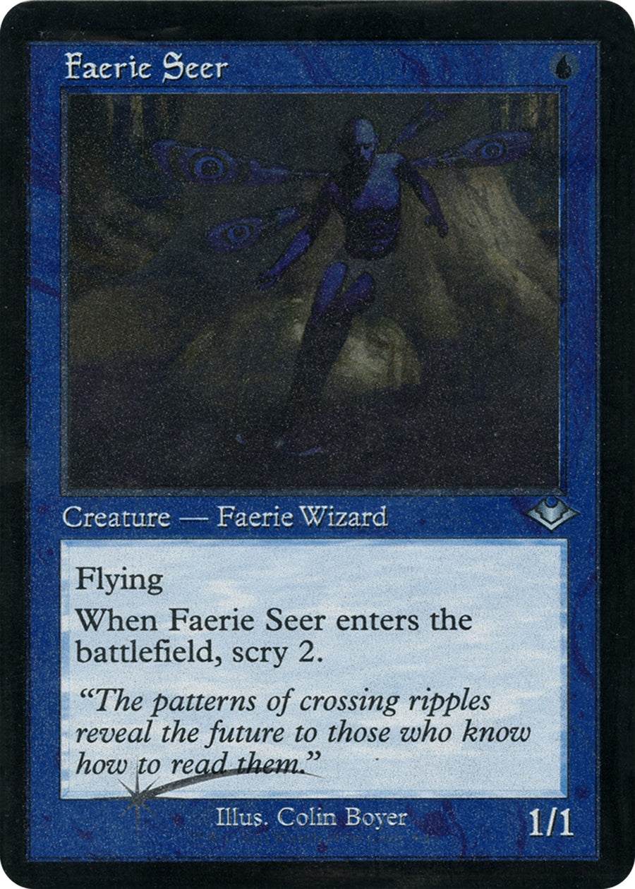Faerie Seer (Retro Frame) (Foil Etched) (8) (MH1)