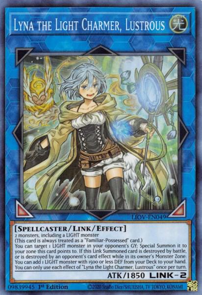 Lyna the Light Charmer, Lustrous (LIOV-EN049) (LIOV)