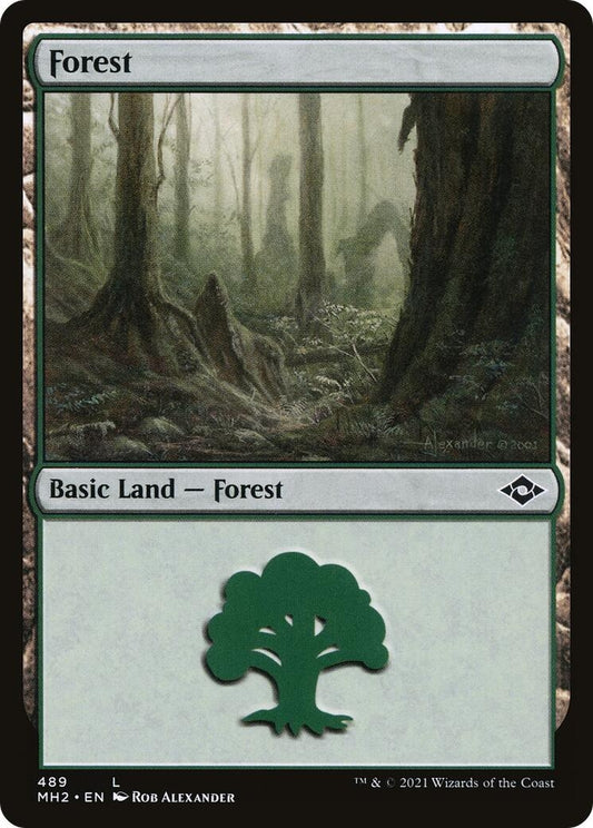 Image for Forest (489) (489) (MH2) - Magic: The Gathering