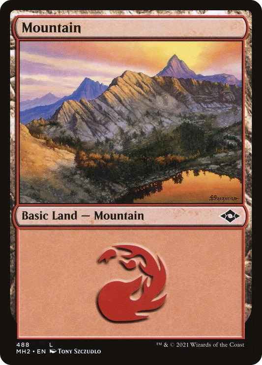 Image for Mountain (488) (488) (MH2) - Magic: The Gathering