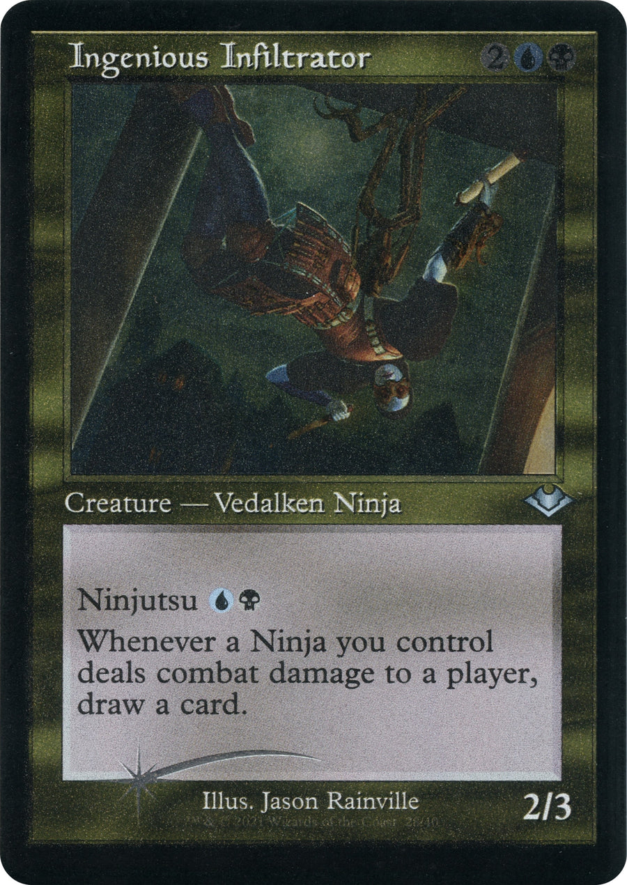 Ingenious Infiltrator (Retro Frame) (Foil Etched) (28) (MH1)