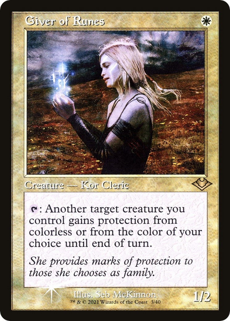 Giver of Runes (Retro Frame) (3) (MH1)