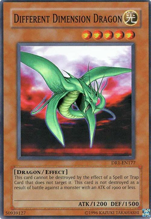 Different Dimension Dragon (DR1-EN177) (DR1)