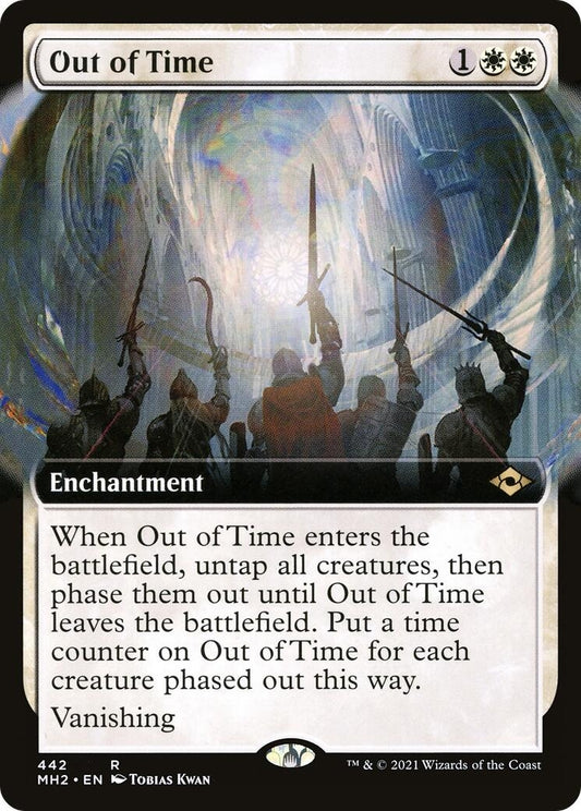 Image for Out of Time (Extended Art) (442) (MH2) - Magic: The Gathering
