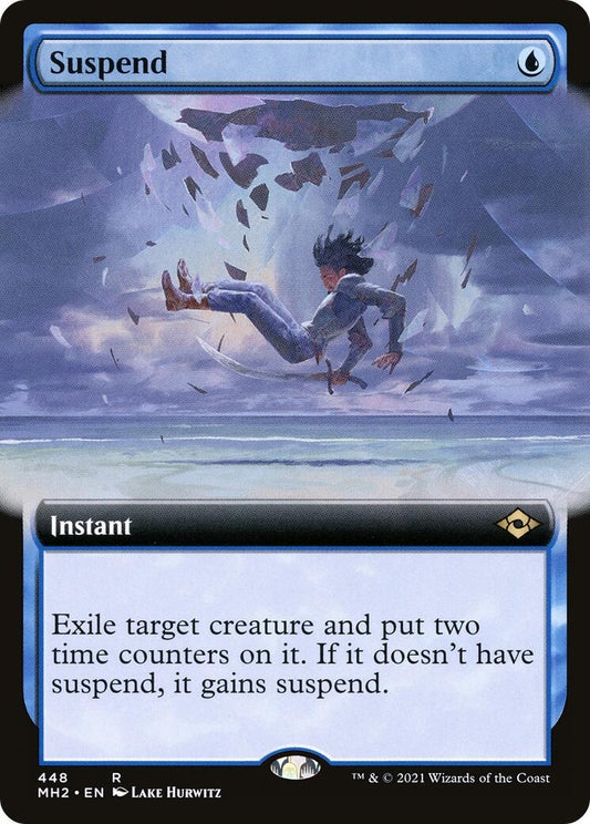 Image for Suspend (Extended Art) (448) (MH2) - Magic: The Gathering