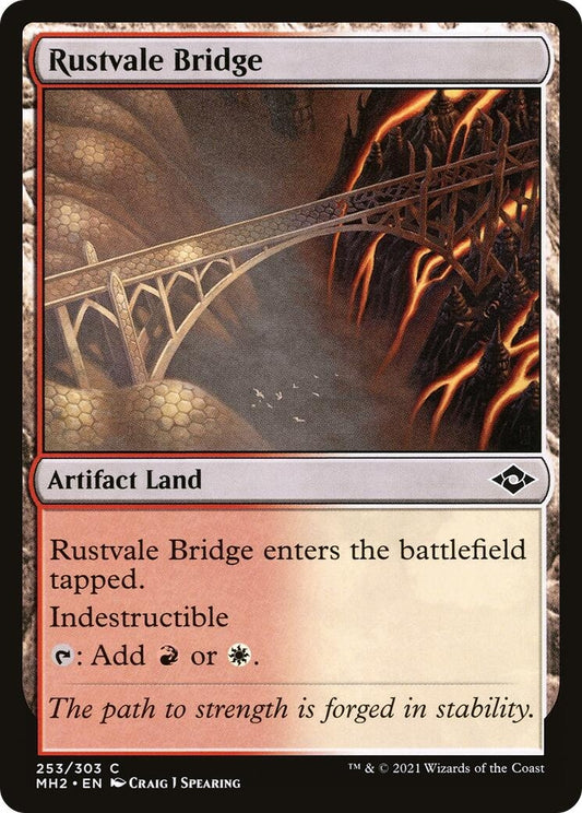 Image for Rustvale Bridge (253) (MH2) - Magic: The Gathering