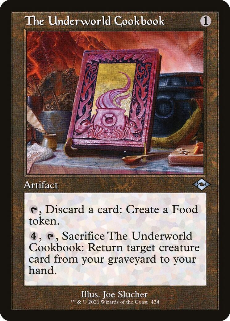 The Underworld Cookbook (Retro Frame) (434) (MH2)