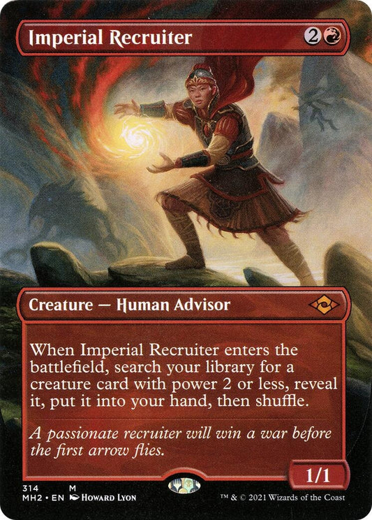 Image for Imperial Recruiter (Borderless) (314) (MH2) - Magic: The Gathering