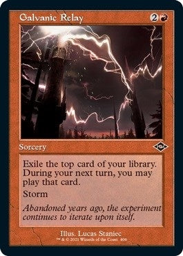 Image for Galvanic Relay (Retro Frame) (Foil Etched) (406) (MH2) - Magic: The Gathering