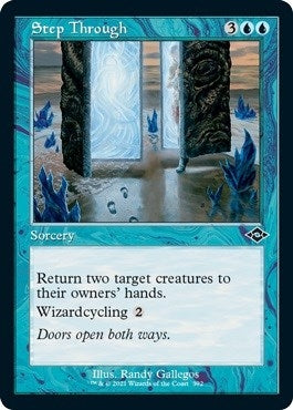 Image for Step Through (Retro Frame) (Foil Etched) (392) (MH2) - Magic: The Gathering