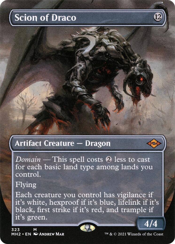 Scion of Draco (Borderless) (323) (MH2)