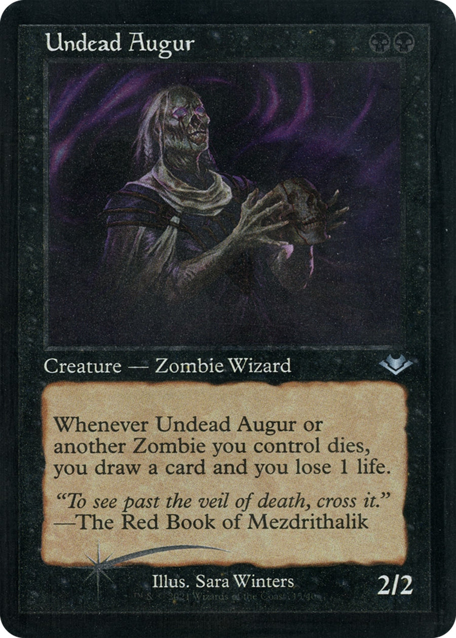 Undead Augur (Retro Frame) (Foil Etched) (15) (MH1)