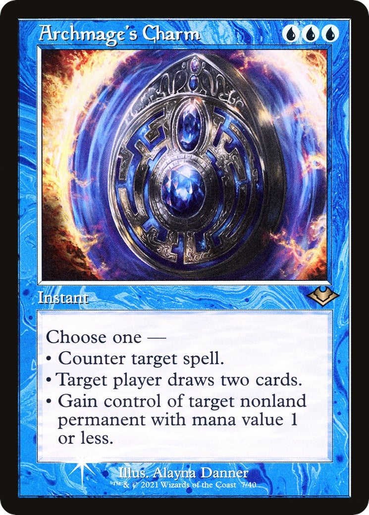 Archmage's Charm (Retro Frame) (7) (MH1)