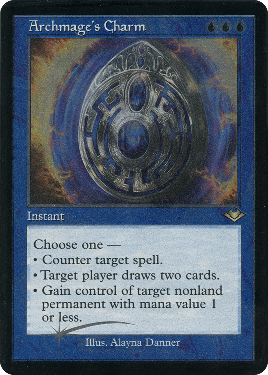 Archmage's Charm (Retro Frame) (Foil Etched) (7) (MH1)