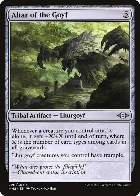 Image for Altar of the Goyf (220) (MH2) - Magic: The Gathering