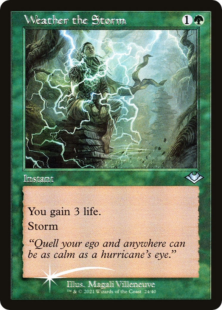 Weather the Storm (Retro Frame) (24) (MH1)