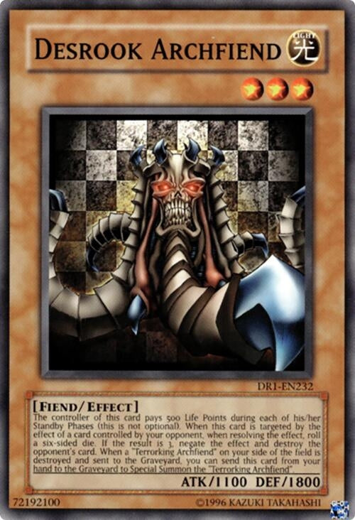 Desrook Archfiend (DR1-EN232) (DR1)