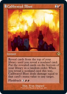 Calibrated Blast (Retro Frame) (Foil Etched) (405) (MH2)