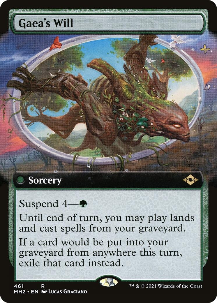 Gaea's Will (Extended Art) (461) (MH2)