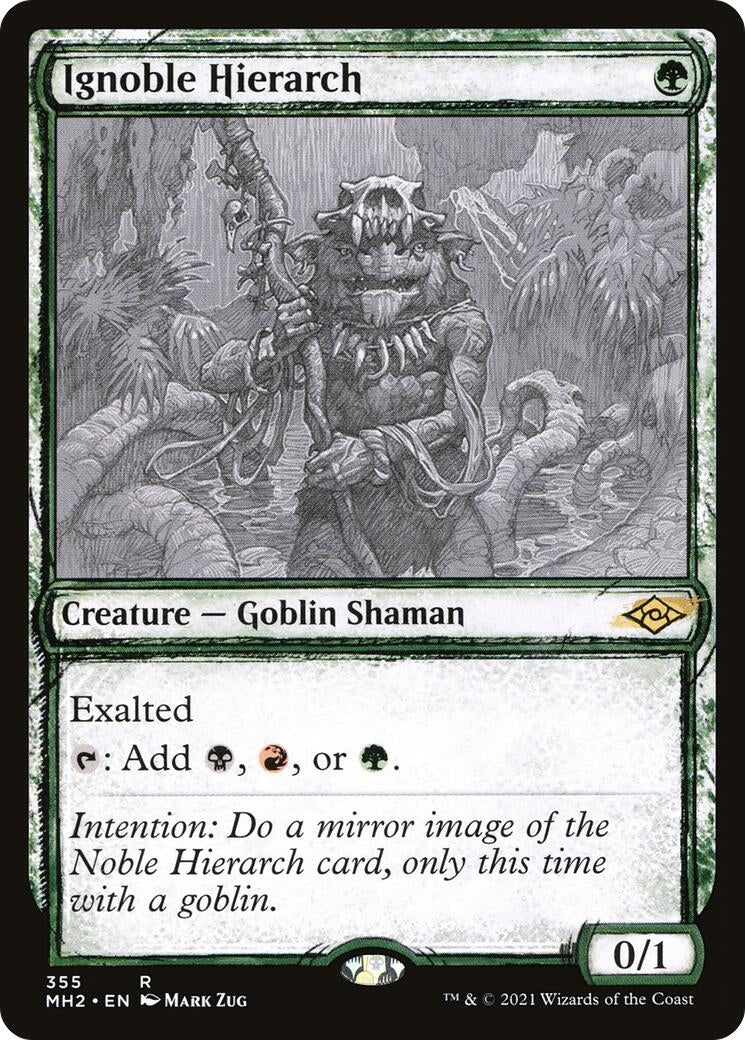 Ignoble Hierarch (Showcase) (355) (MH2)