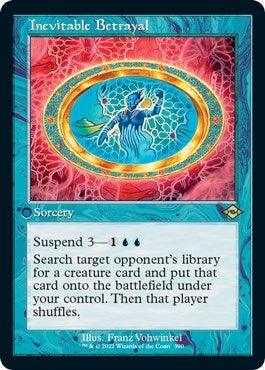 Inevitable Betrayal (Retro Frame) (Foil Etched) (390) (MH2)