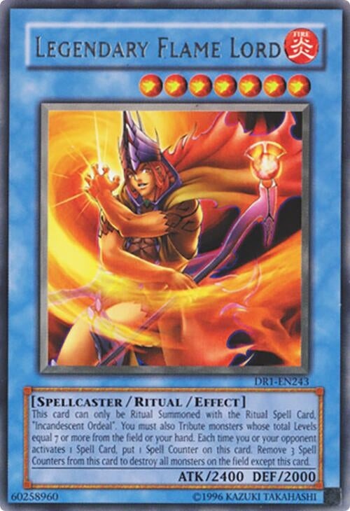 Legendary Flame Lord (DR1-EN243) (DR1)