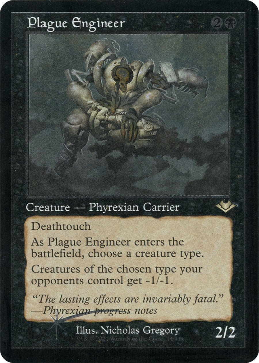 Plague Engineer (Retro Frame) (Foil Etched) (14) (MH1)