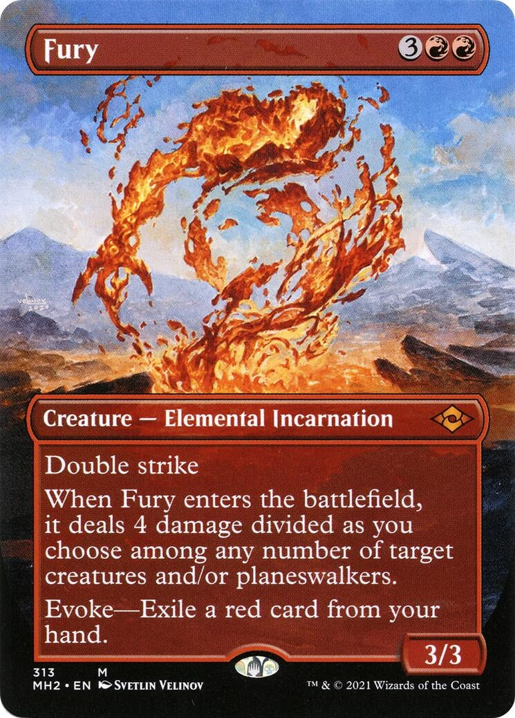 Fury (Borderless) (313) (MH2)