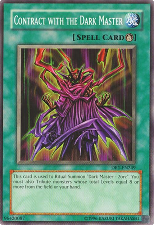 Contract with the Dark Master (DR1-EN249) (DR1)