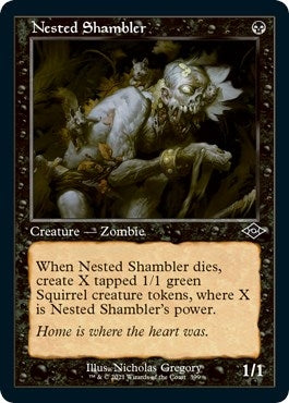 Nested Shambler (Retro Frame) (Foil Etched) (399) (MH2)