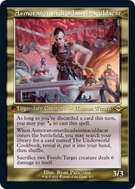 Asmoranomardicadaistinaculdacar (Retro Frame) (Foil Etched) (417) (MH2)