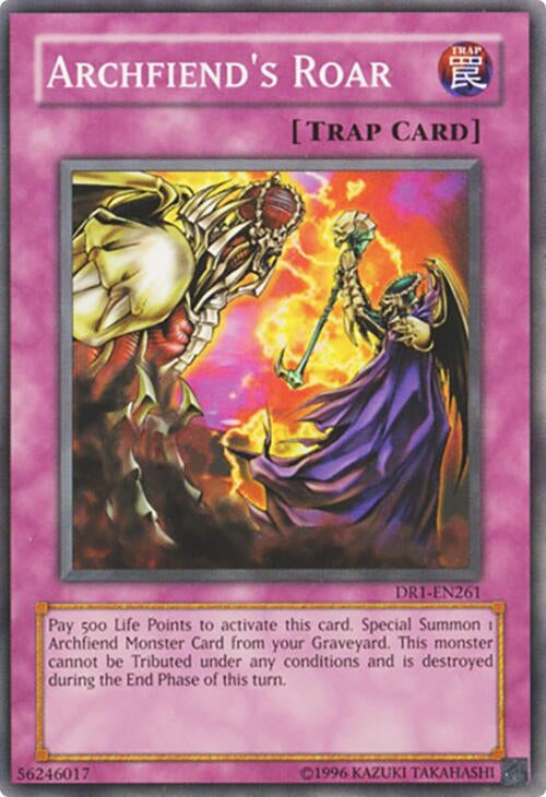 Archfiend's Roar (DR1-EN261) (DR1)