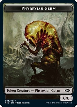 Phyrexian Germ Token (3) (MH2)