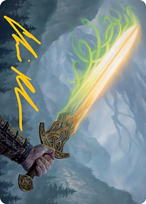 Sword of Hearth and Home Art Card (Gold-Stamped Signature) (64) (ASMH2)