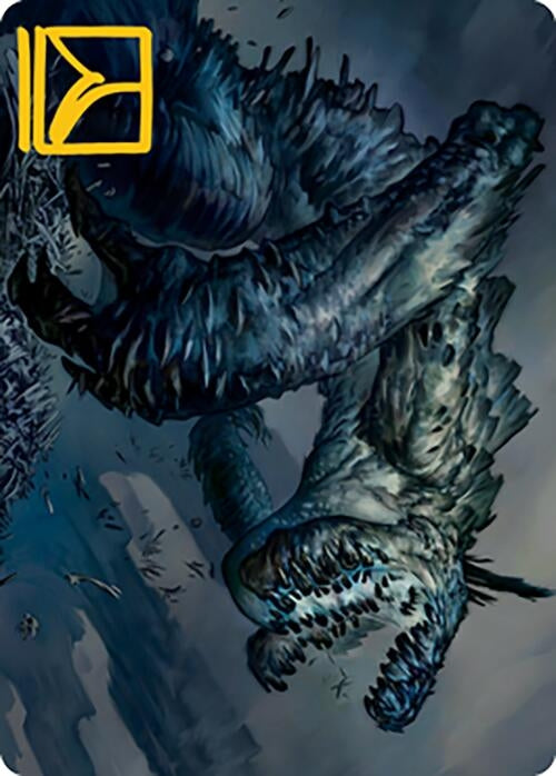 Necrogoyf Art Card (Gold-Stamped Signature) (31) (ASMH2)