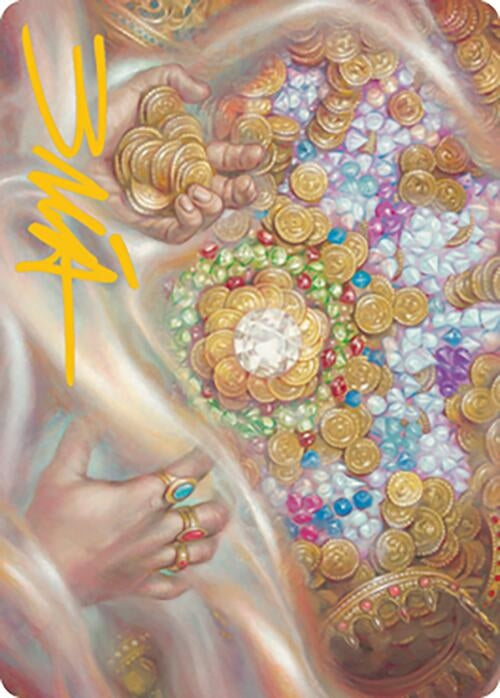 Strike It Rich Art Card (Gold-Stamped Signature) (36) (ASMH2)