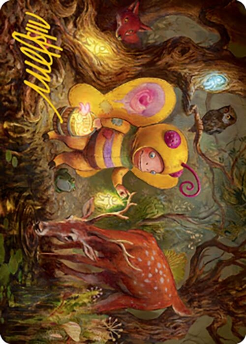 Glimmer Bairn Art Card (Gold-Stamped Signature) (39) (ASMH2)